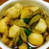 里芋と油揚げの煮ころがし