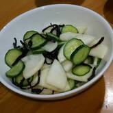 カブの塩昆布漬け
