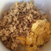 ふわふわ！基本の鶏そぼろ丼