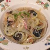 すし酢で味付け簡単！塩サバのレモンマリネ