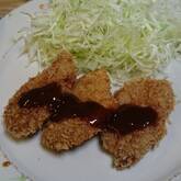 カレーソースがけトンカツ