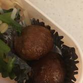 甘酢あんの肉団子