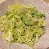 キャベツのユズコショウサラダ