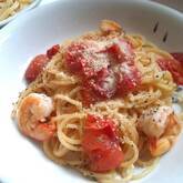 プチトマトのパスタ