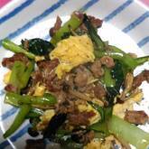 豚肉のオイスター風味丼