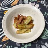 ベーコンとちくわのマヨ炒め