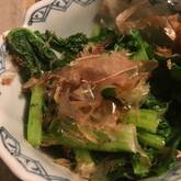 菜の花のお浸し