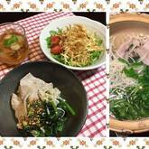 梅ポン酢ダレでいただく常夜鍋