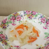 せん切り大根とニンジンのナムル