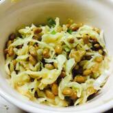 切干し大根と納豆のピリ辛和え