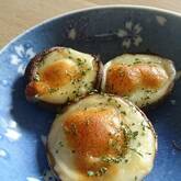トースターで簡単！しいたけのアンチョビチーズ焼き
