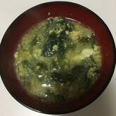 ホウレン草のかきたま汁