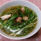 ベーコンと水菜のサッと煮