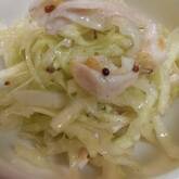 水菜とささ身の粒マスタードサラダ