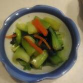 チンゲンサイののり和え