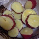 サツマイモのオレンジ煮