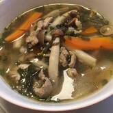 キノコの春雨スープ煮