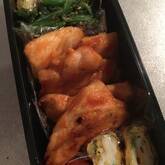 揚げ鶏の甘酢あんかけ