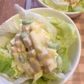 卵と枝豆のサラダ