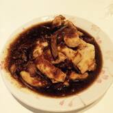 玉ネギソースがけステーキ