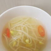 たっぷりモヤシスープ