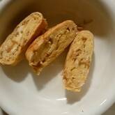 ナメタケ入り卵焼き