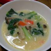 豆乳白みそシチュー