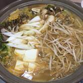 白菜と豚肉のみそ鍋