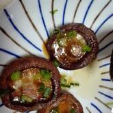 焼きシイタケのバターじょうゆ