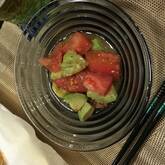 アボカドとトマトのマリネ