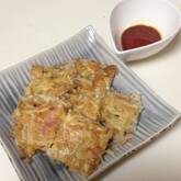 モヤシのチヂミ風焼き