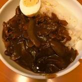 フライパン一つで！半熟卵のせハヤシライス