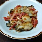 カキのベーコン焼き
