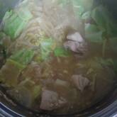 豆乳ゴマみそ鍋