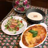 ざく切りトマトのジューシーグラタン