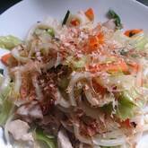 10分で簡単！ユズコショウ風味の焼きうどん