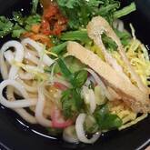 鶏鍋スープのうどん