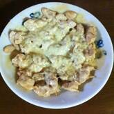 鶏のレンジチーズ焼き