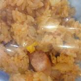 炊き込みチキンオムライス