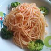ブロッコリー明太パスタ