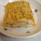 切干し大根とネギの卵焼き