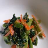 青菜の合わせゴマ和え