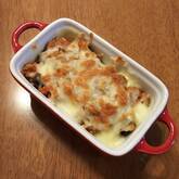 ざく切りトマトのジューシーグラタン