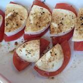 フルーツトマトのカプレーゼ