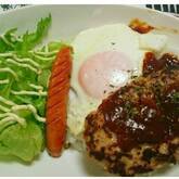 ボリューム満点！ロコモコ丼