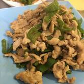 豚ピーマンカレー炒め