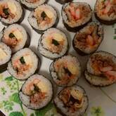 ゴマ油たっぷり韓国風のり巻き（キンパ）