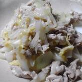 白菜と豚肉の炒め煮 見た目もおいしい by橋本 敦子さん