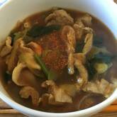 年越しカレーそば