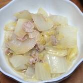 白菜と豚肉の煮物